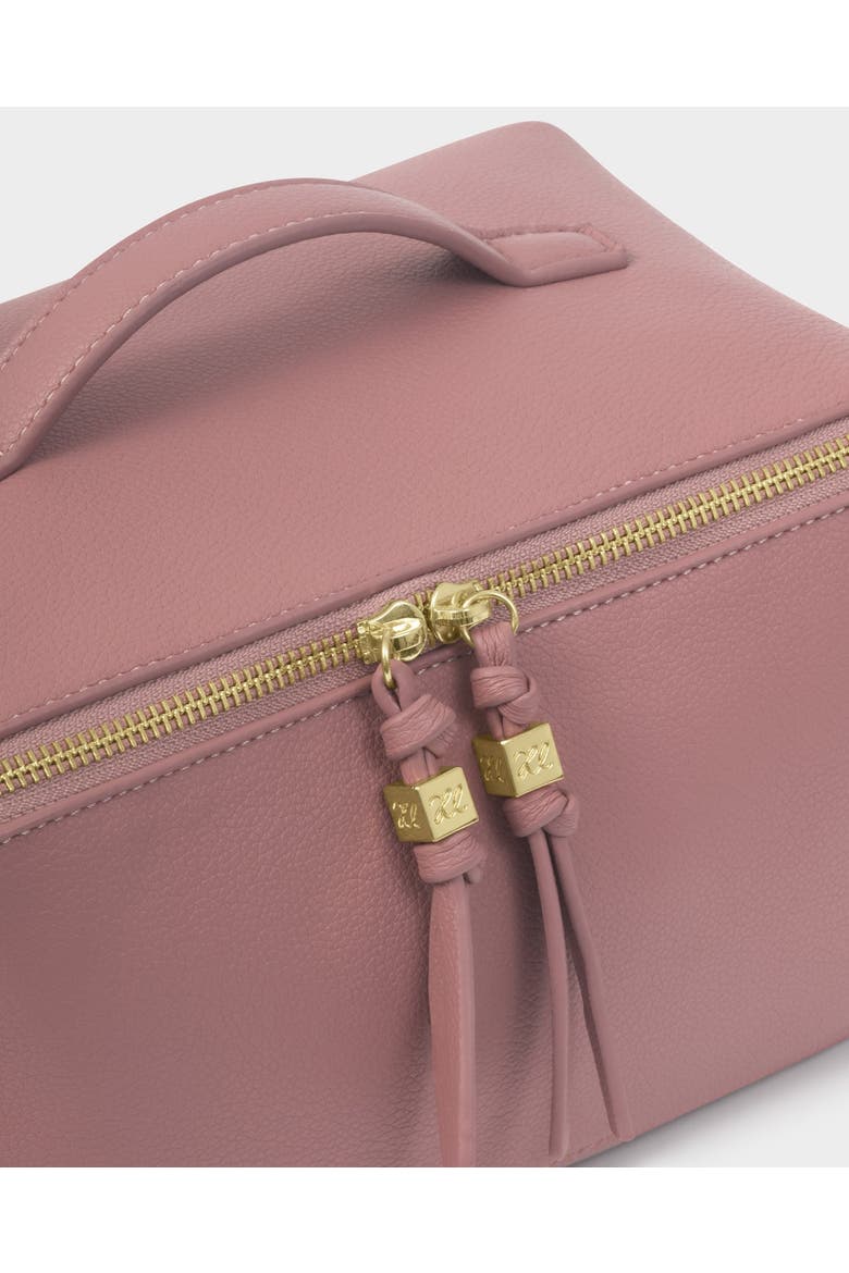 Soho Large Makeup And Toiletry Bag in Deep Rose, Alternate, color, Deep Rose