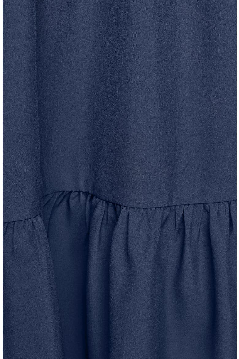 Commuter Sleeveless Swing Minidress, Alternate, color, INDIGO
