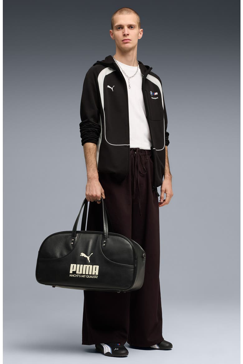 BMW M Motorsport Zip Hoodie, Alternate, color, PUMA BLACK