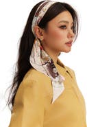 OLAH Barcelona Silk Skinny Scarf