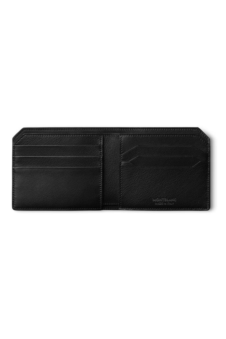 Meisterstück Soft Leather Bifold Wallet, Alternate, color, BLACK