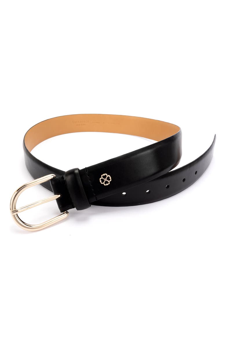 Kate Spade New York leather belt, Alternate, color, 