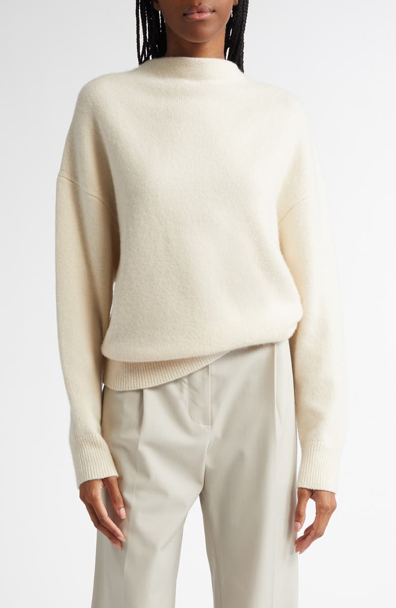 Proenza Schouler Bria Relaxed Cashmere & Silk Sweater, Main, color, 