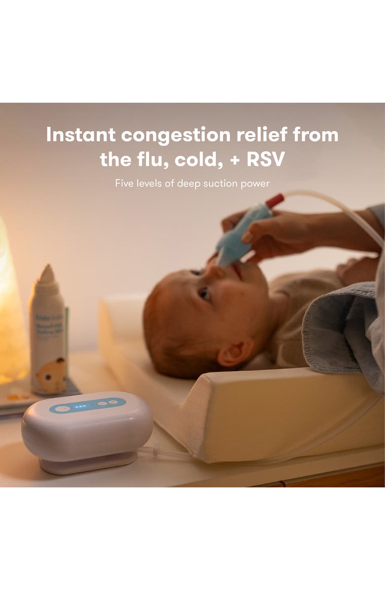 Fridababy Electric Nosefrida Pro Electrical Nasal Aspirator Device, Alternate, color, White