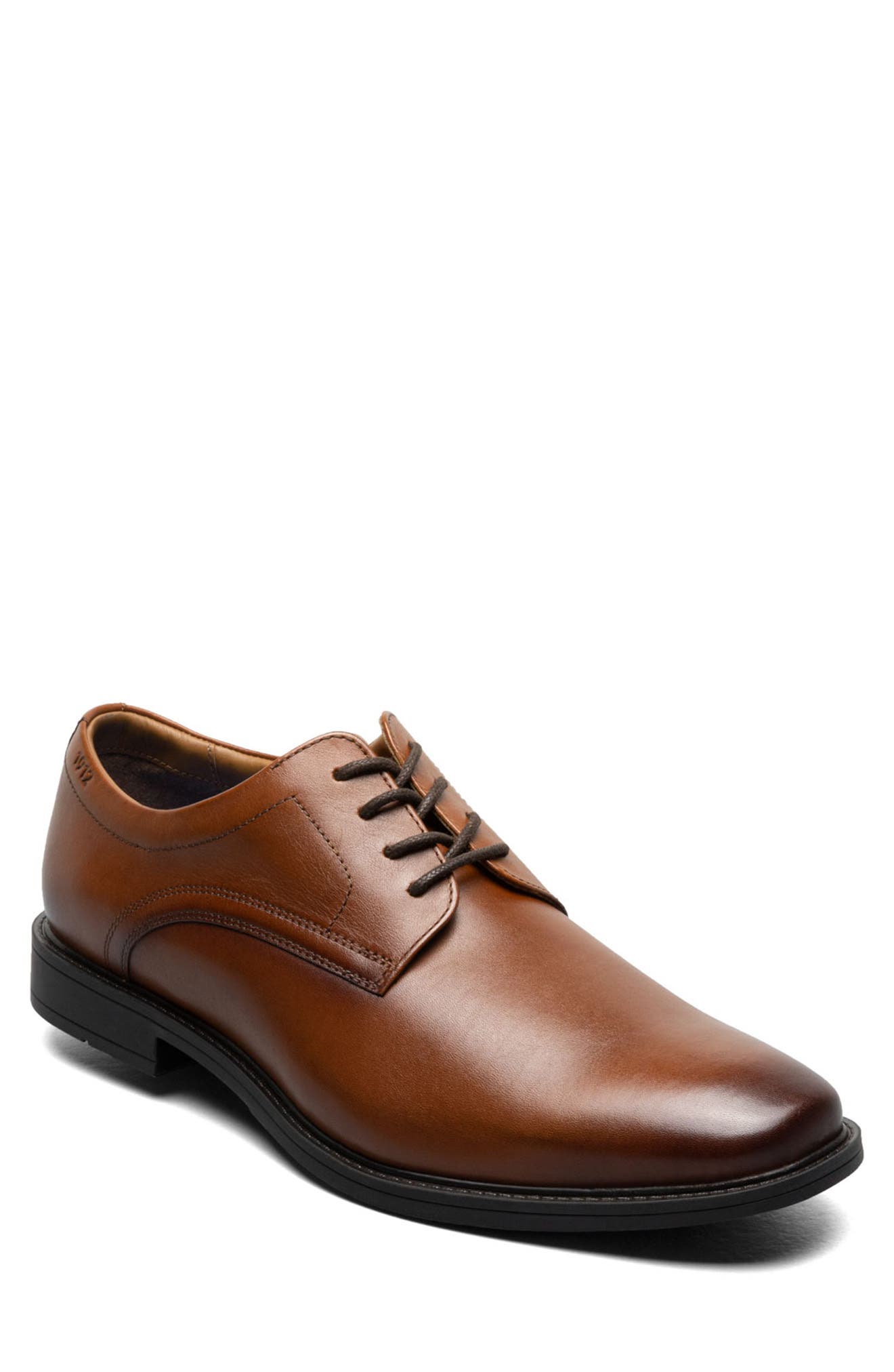 NUNN BUSH Baxter Plain Toe Derby - Wide Width Available, Main, color, 