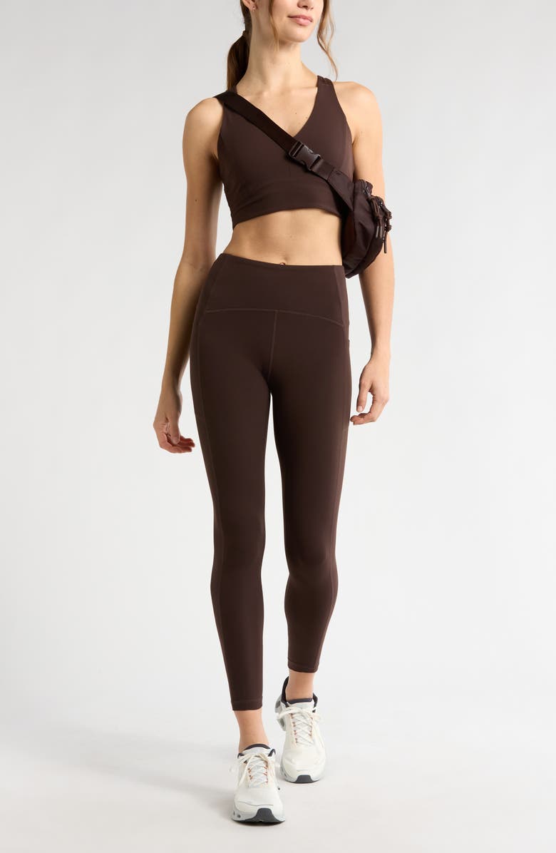 Studio Luxe High Waist Pocket 7/8 Leggings