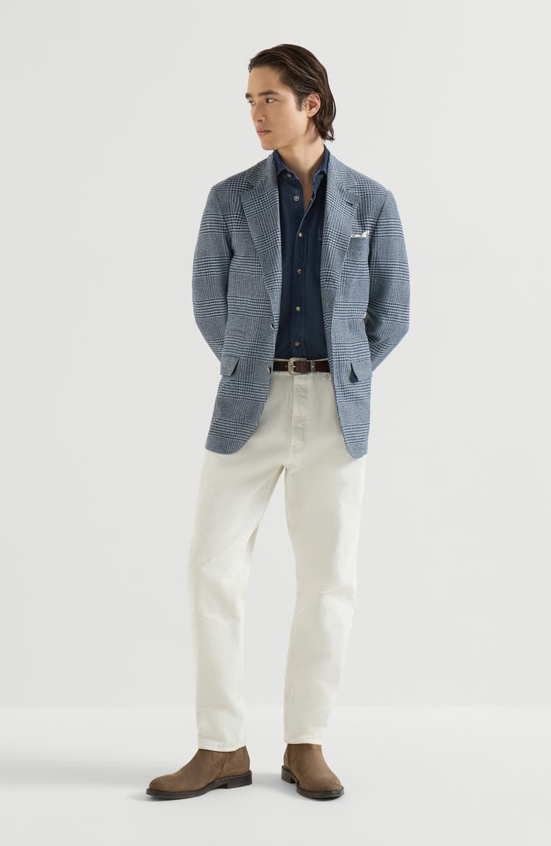 Brunello Cucinelli Corduroy shirt, Alternate, color, Blue