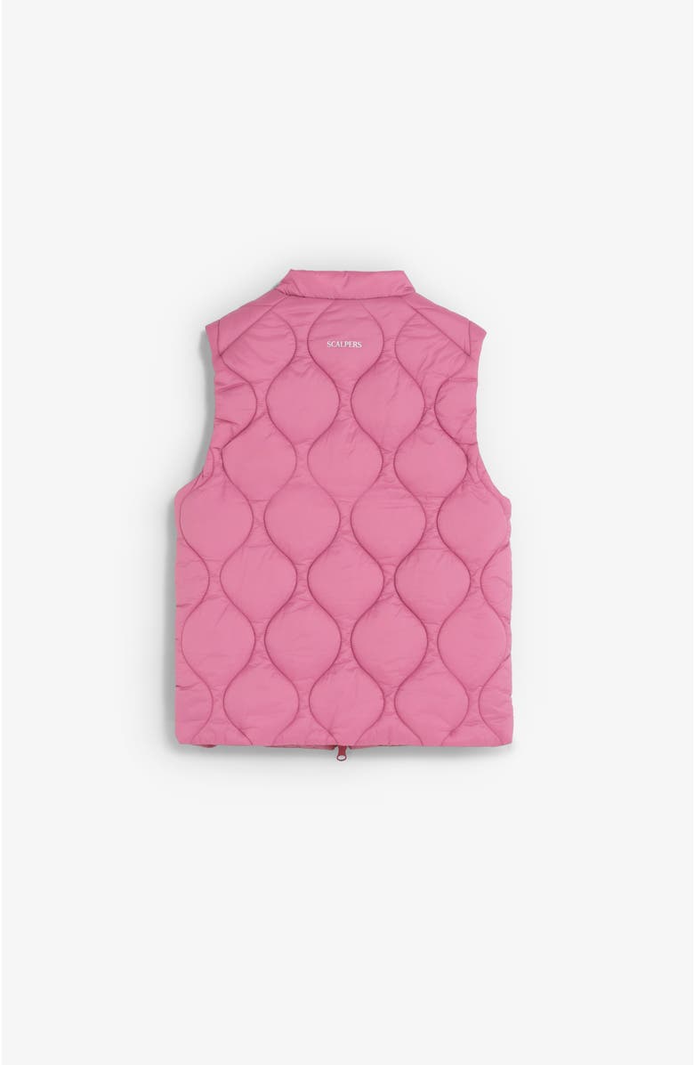 Scalpers Gstaad Vest Girls, Alternate, color, Pink