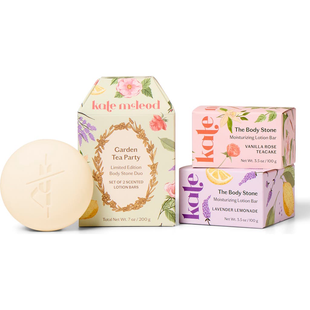 Kate Mcleod Tea Party Body Stone Set (limited Edition) $76 Value In No Color
