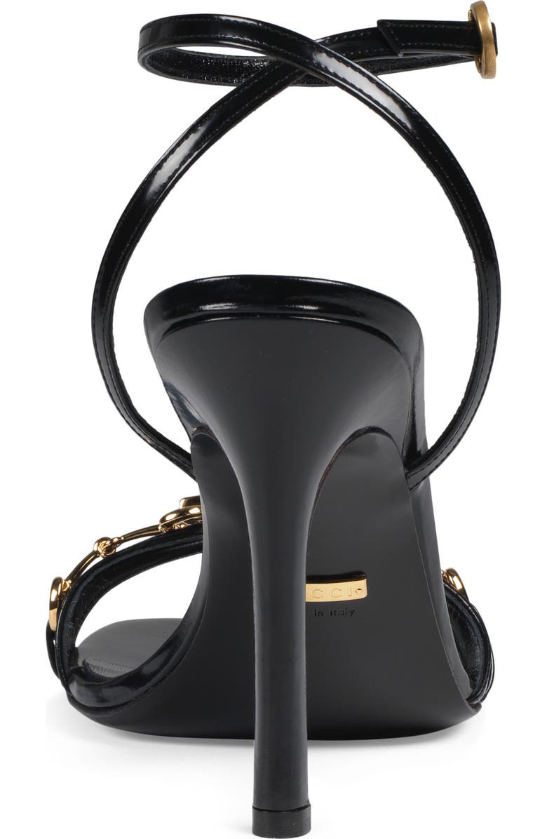 Gucci Moorea Horsebit Strappy Sandal, Alternate, color,