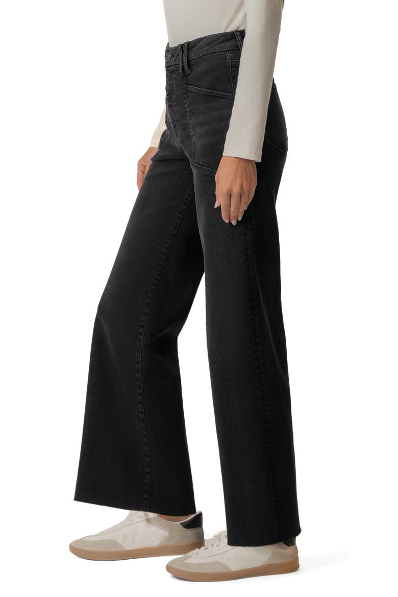 Maya High Waist Wide Leg Jeans, Alternate, color, POLITELY