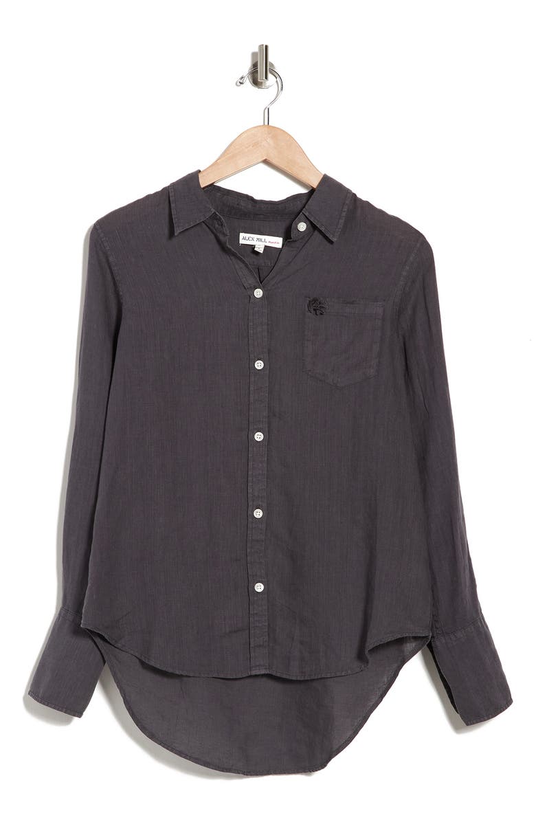 Alex Mill Standard Linen Button-Up Shirt, Alternate, color,