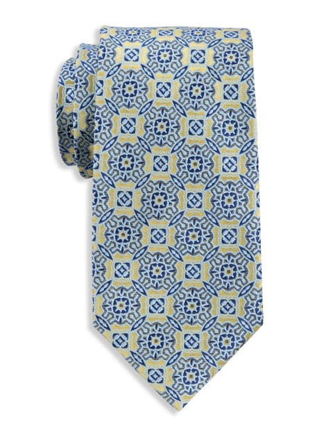 Big & Tall Modern Geometric Tie