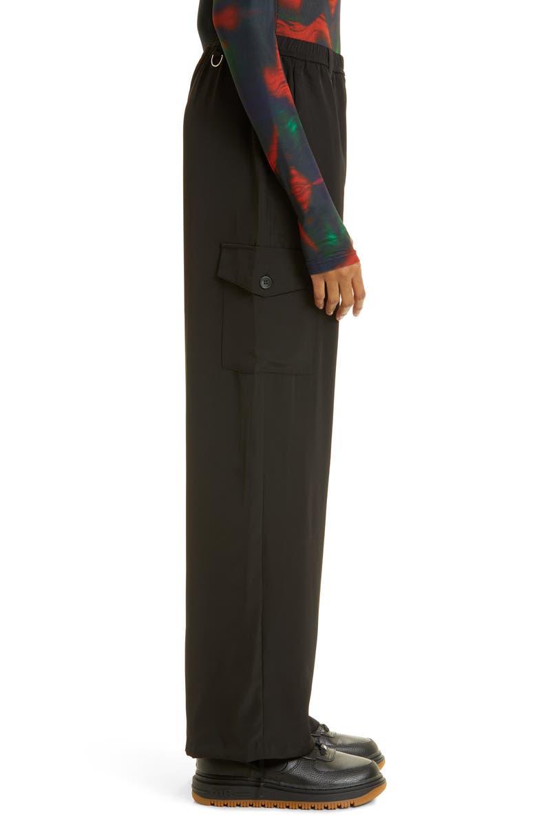 BY.DYLN Marnie Low Rise Wide Leg Cargo Pants, Alternate, color, 