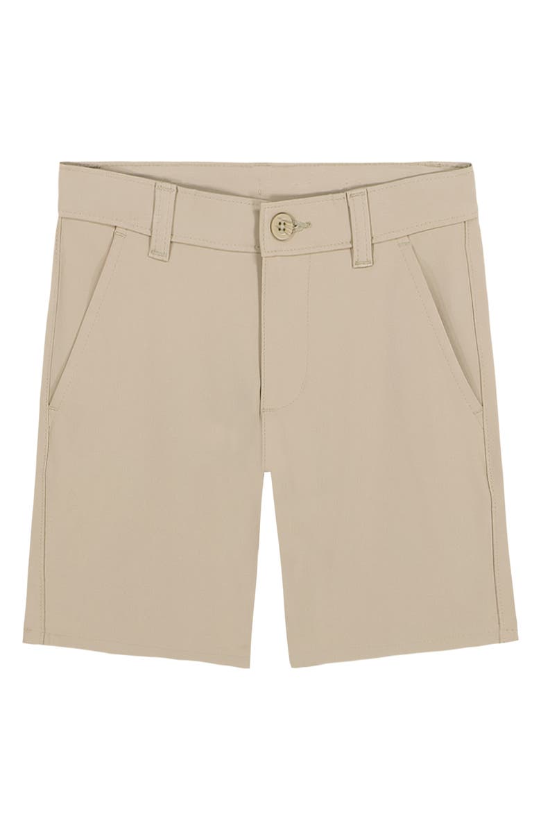 Nautica Kids' Stretch Performance Shorts, Main, color, Khaki