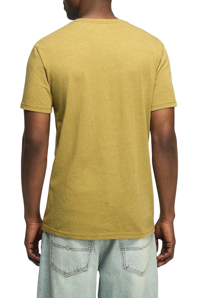 Ace of Clubs Beer Cotton Blend Graphic T-Shirt, Alternate, color, GREEN MOSS