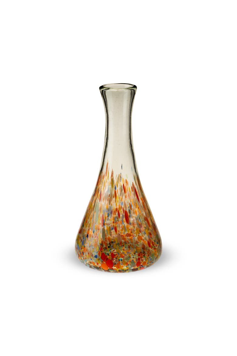 Segunda Vida Artistico Recycled Wine Decanter, Alternate, color, Multicolor