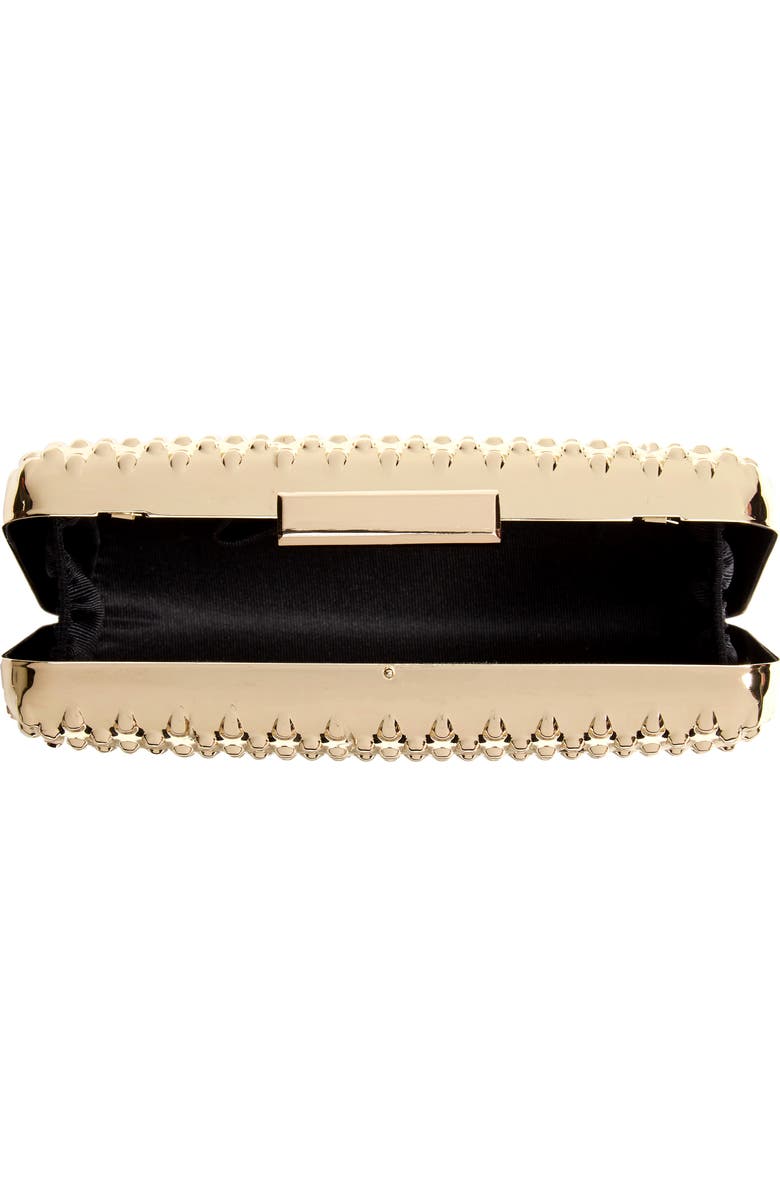 Nordstrom Dot Metal Minaudière, Alternate, color,