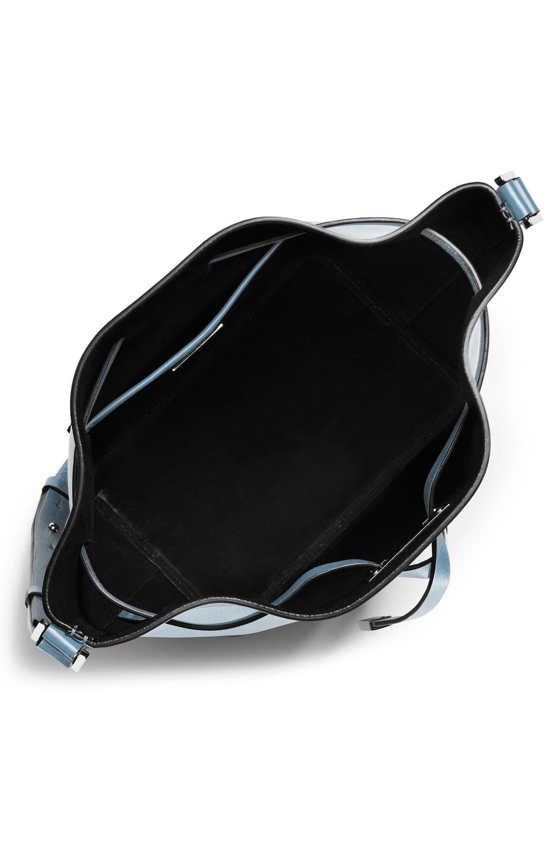 'Medium Miranda' Bucket Bag, Alternate, color, CORNFLOWER