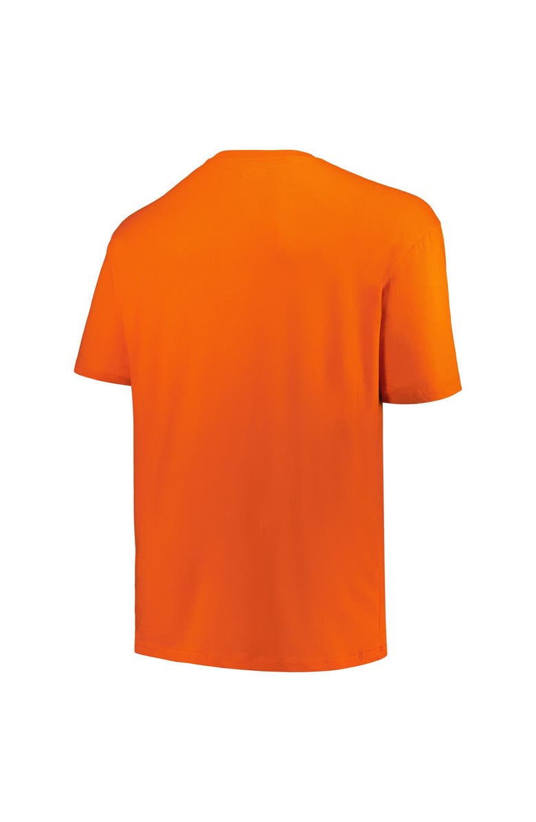Champion Men's Champion Orange Clemson Tigers Big & Tall Football Helmet T-Shirt, Alternate, color, 