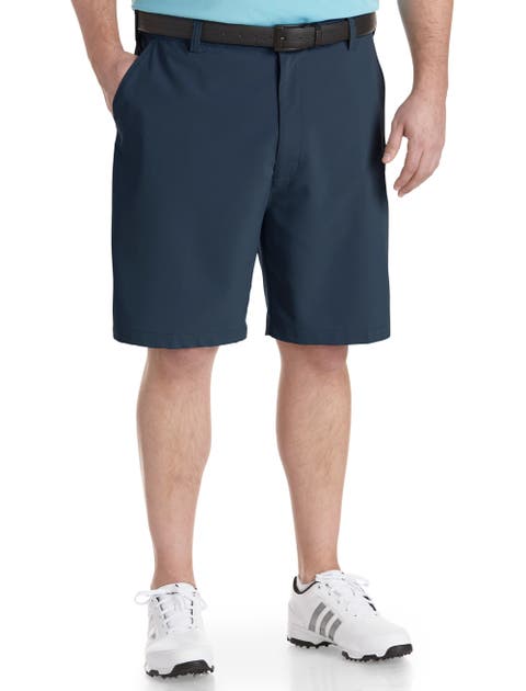 Big & Tall Golf Performance Flat-Front Shorts