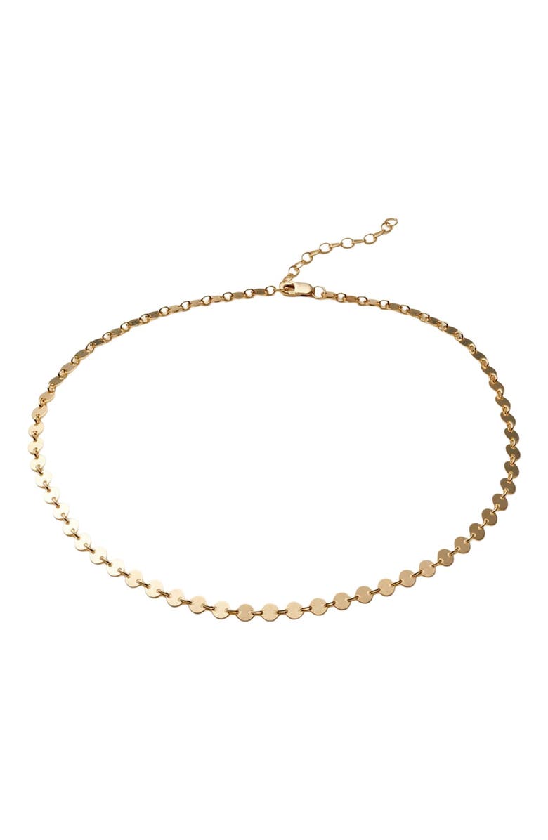 MADE BY MARY Poppy Choker Necklace, Alternate, color, Silver