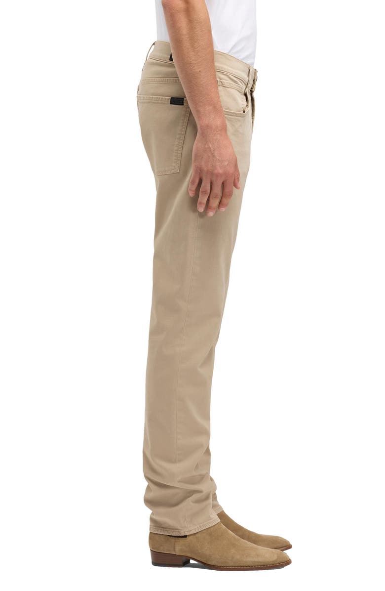 7 For All Mankind Comfort Sateen The Straight Leg Jeans, Alternate, color, Biscuit