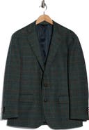Brooks Brothers Plaid Tweed Wool Blazer