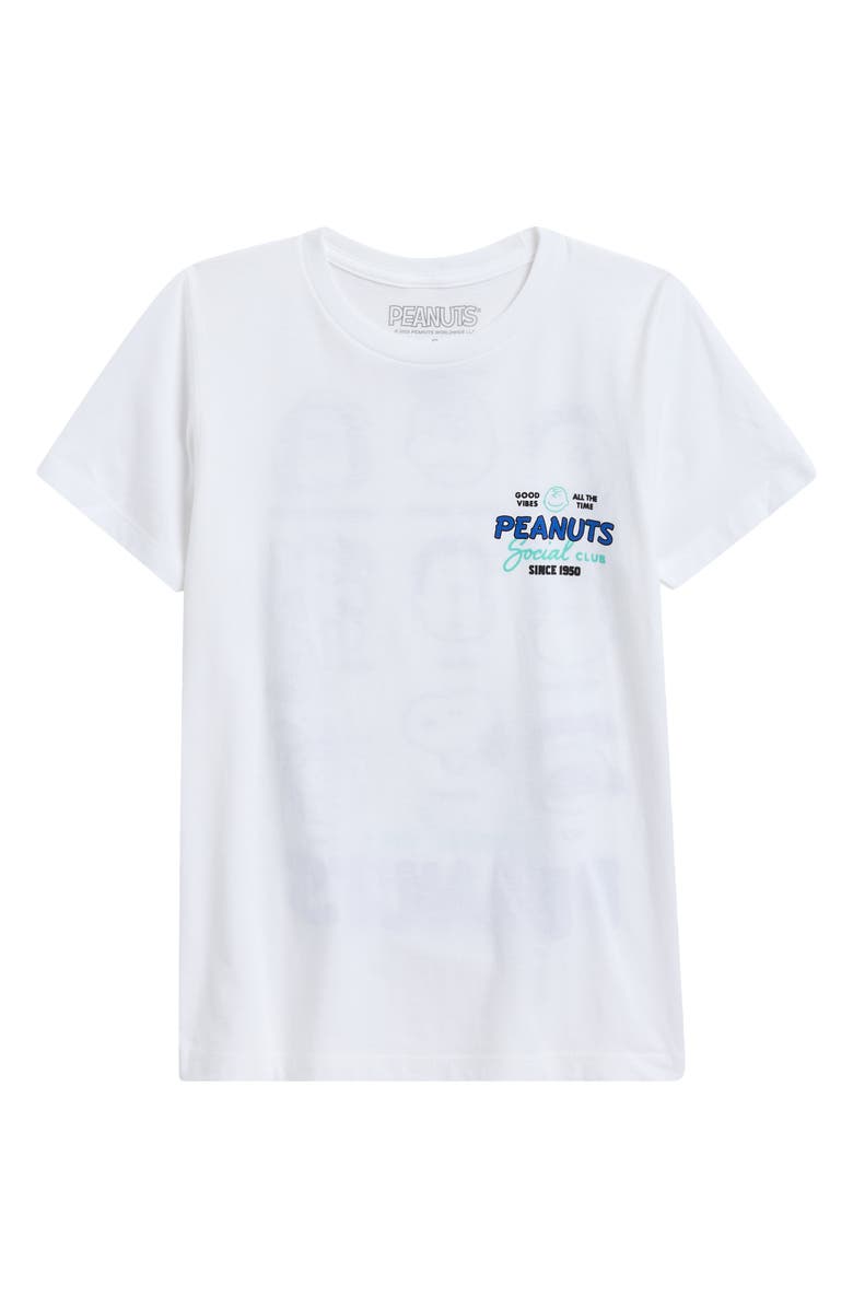The Forecast Agency Kids' Peanuts<sup>®</sup> Social Club Graphic T-Shirt, Main, color, 