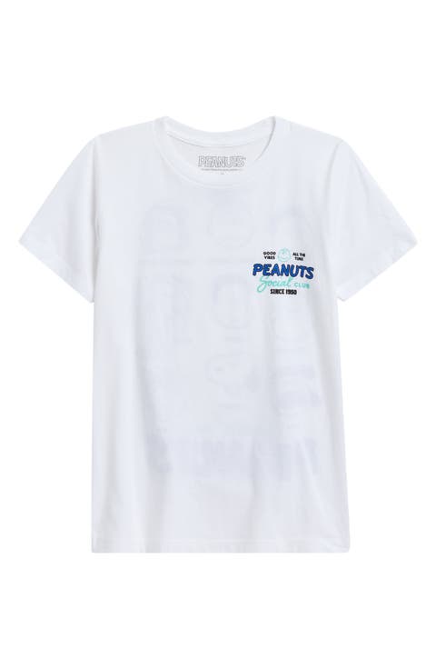 Kids' Peanuts® Social Club Graphic T-Shirt (Big Kid)