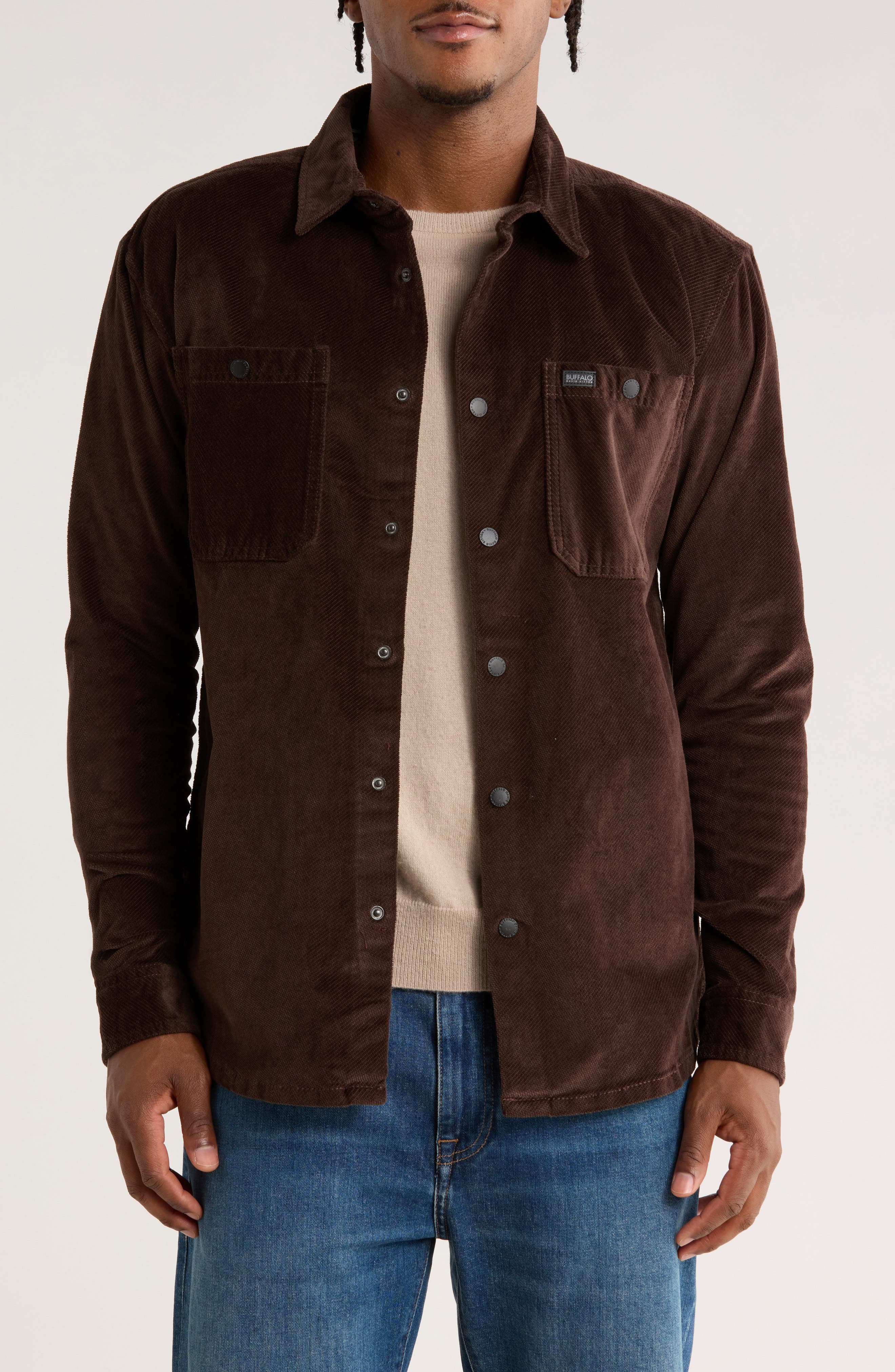 Buffalo Jeans Jaffar Corduroy Shirt Jacket