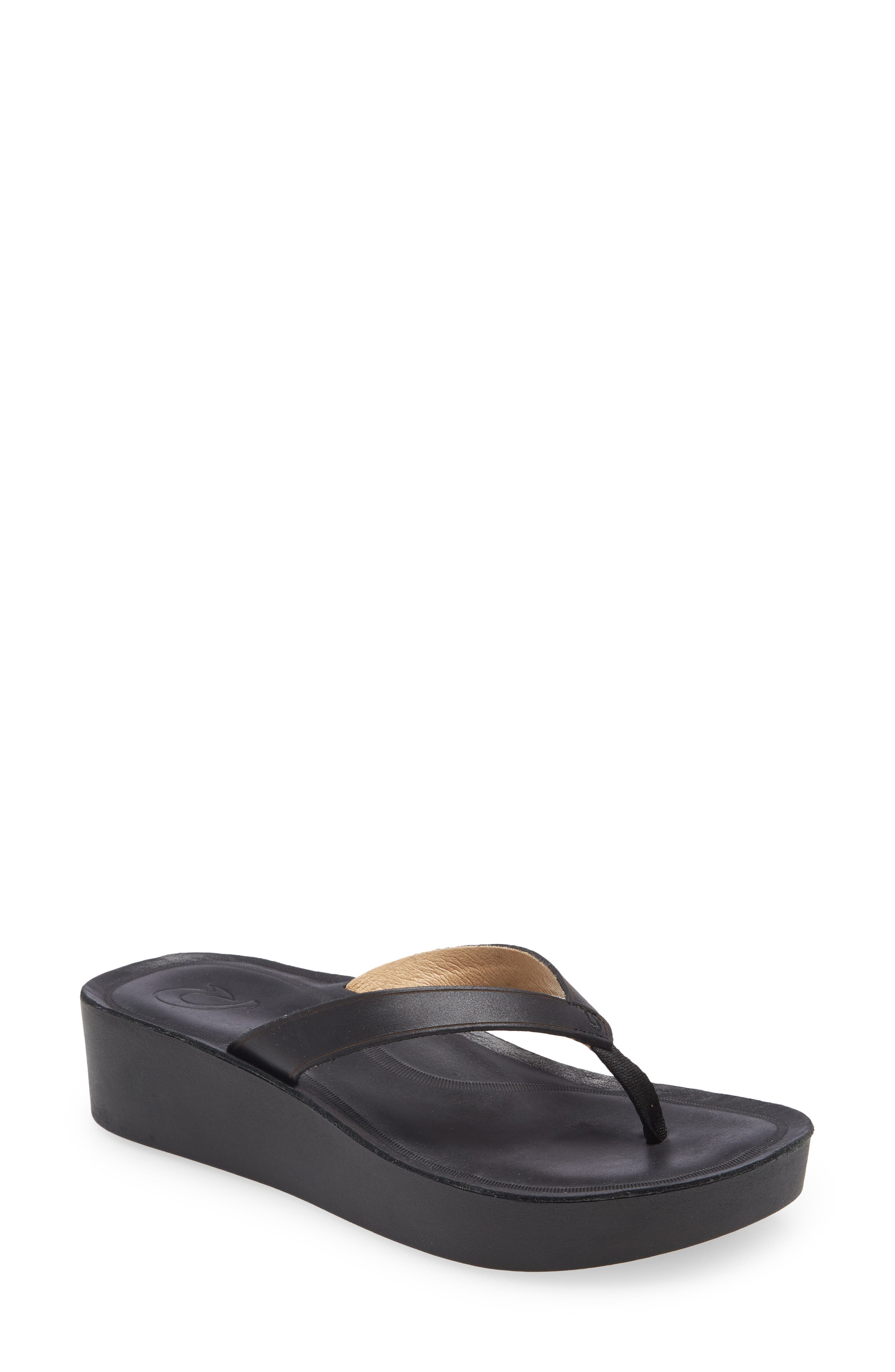 OluKai Malae Platform Flip Flop, Main, color, 