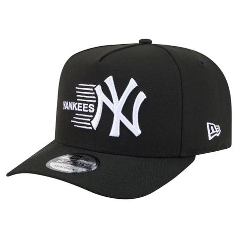 Men's New Era  Black New York Yankees Motion A-Frame 9FIFTY Snapback Hat