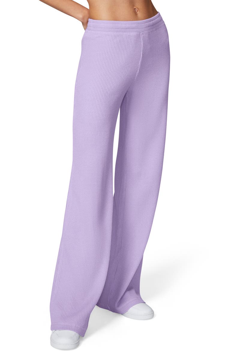 Florence by Mills Thermal Wide Leg Pants, Main, color, Millie Lavender