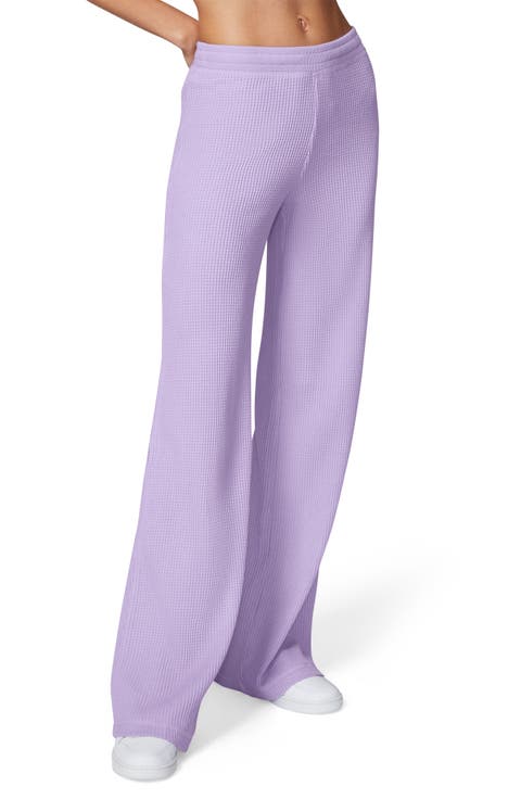 Thermal Wide Leg Pants
