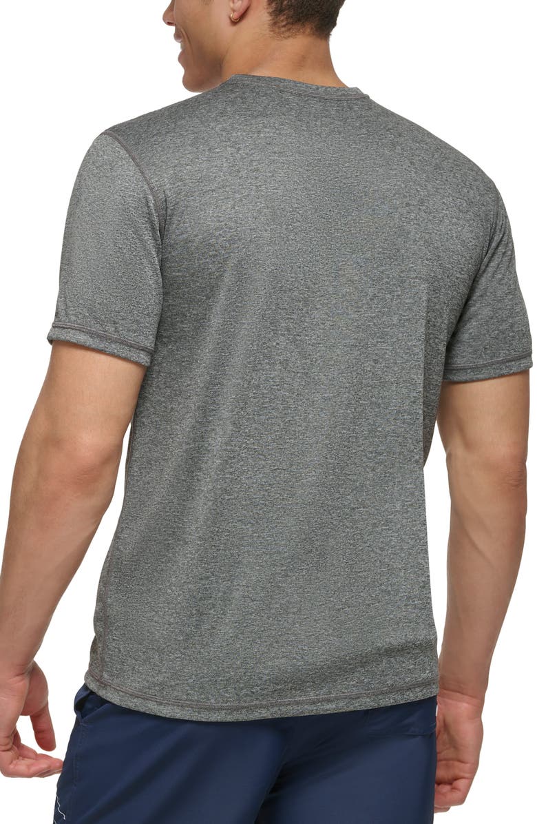Calvin Klein Short Sleeve Moisture Wicking Top, Alternate, color,
