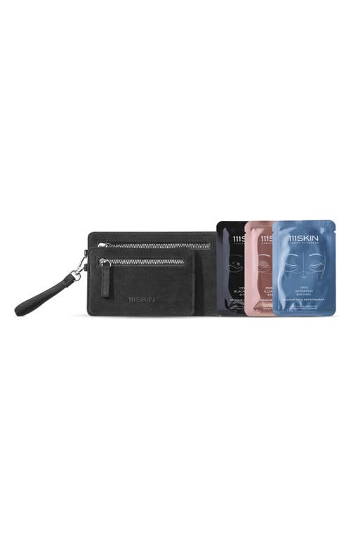 111skin Jetsetter Passport Set Of 3 Eye Masks $47 Value In Transparent