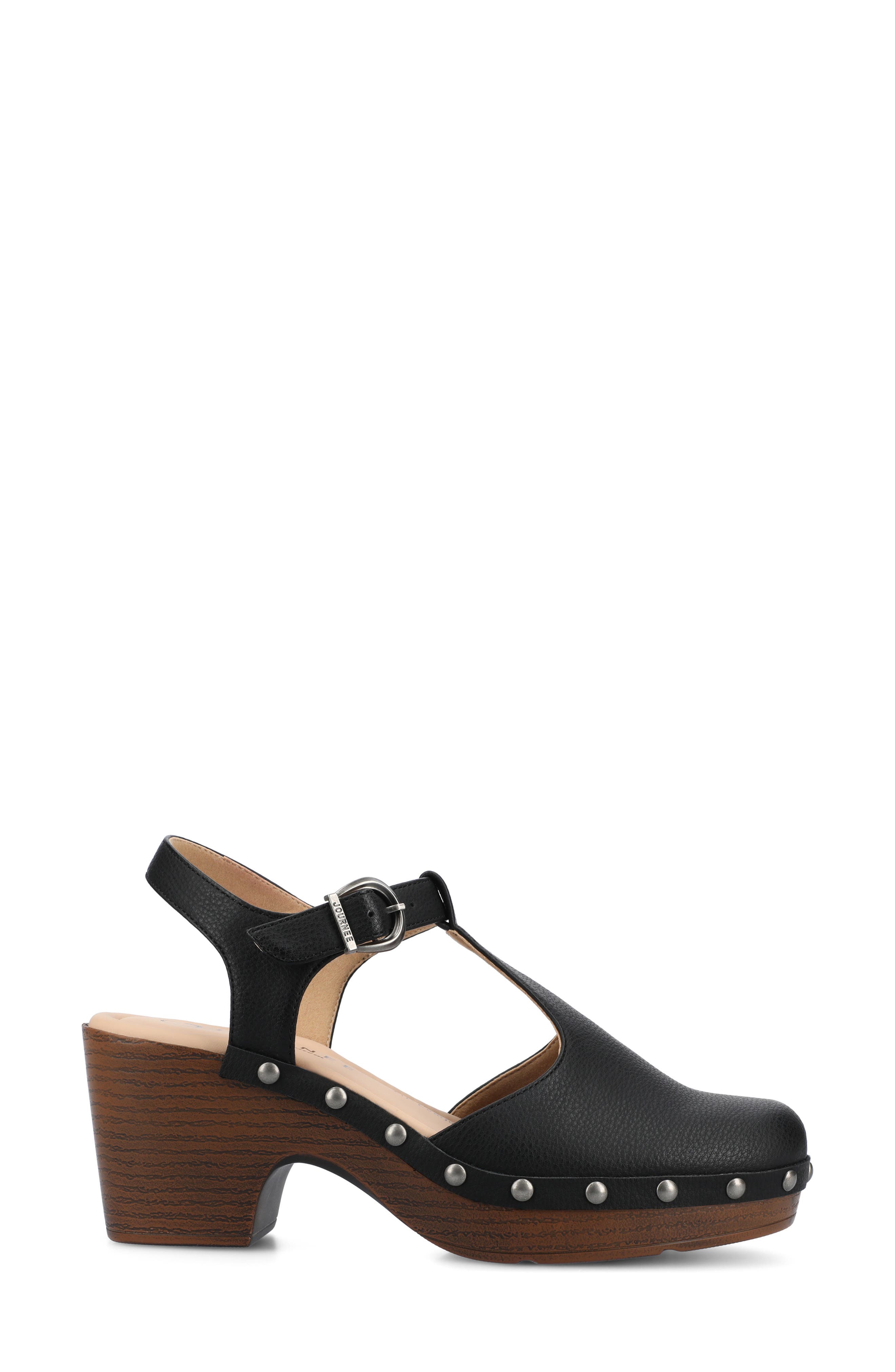 Sicily T-Strap Platform Sandal, Alternate, color, BLACK