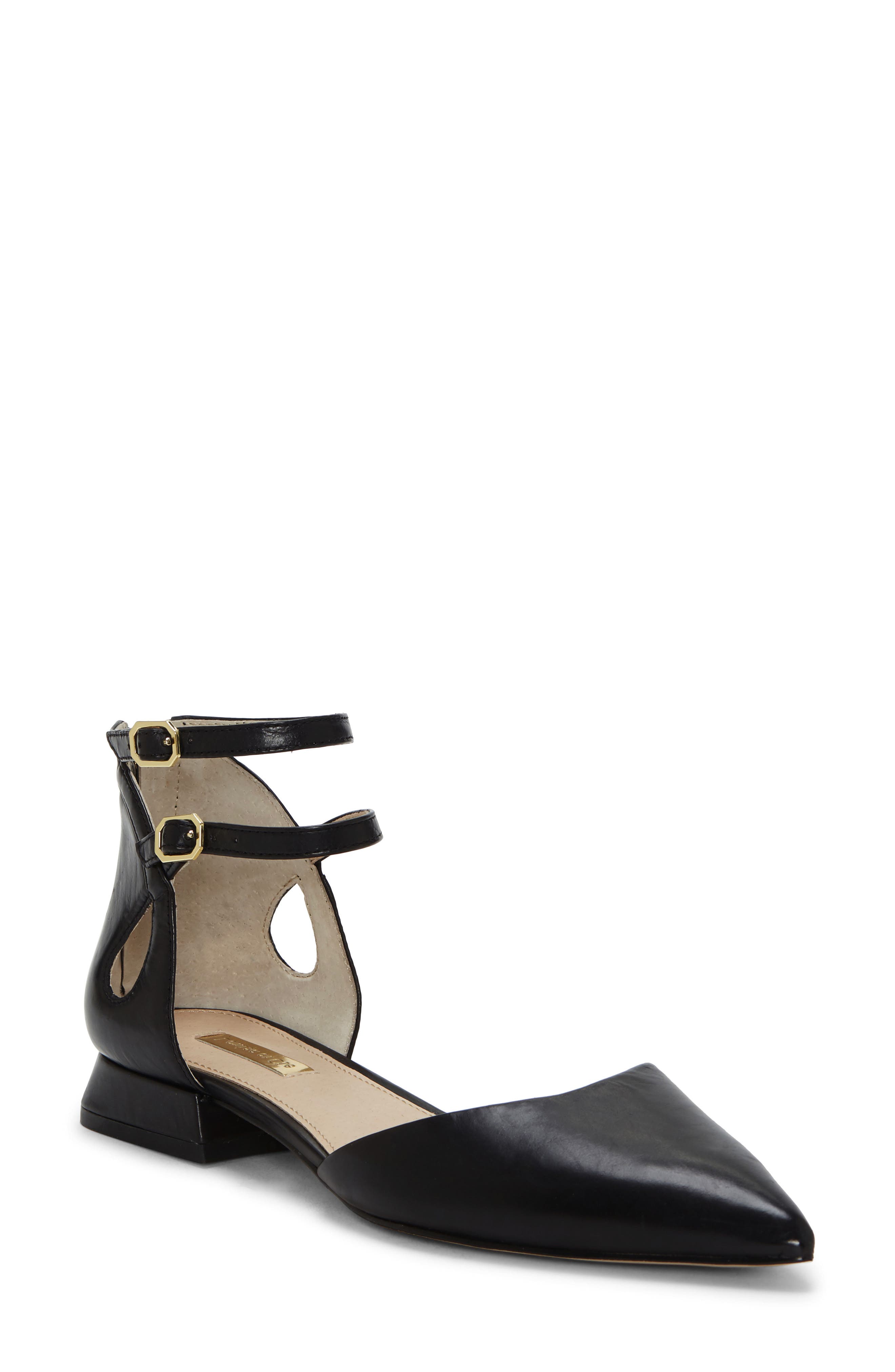 Louise et Cie Carlen Ankle Strap Flat, Main, color, 