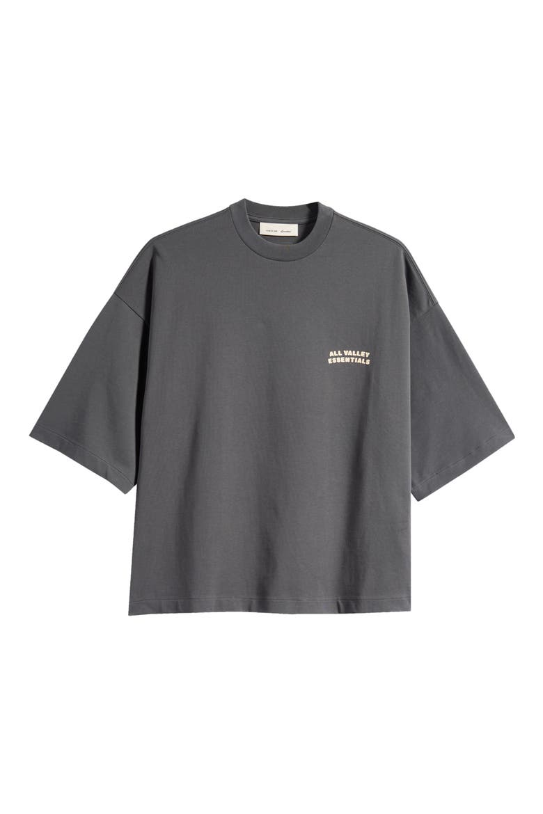 Merch Logo Cotton Graphic T-Shirt, Main, color, IRON GREY