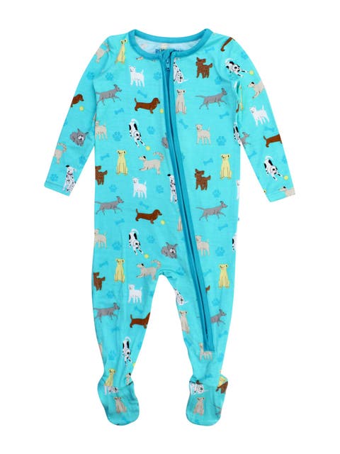 SoftSnooze Baby Boys One Piece Footie Pajamas