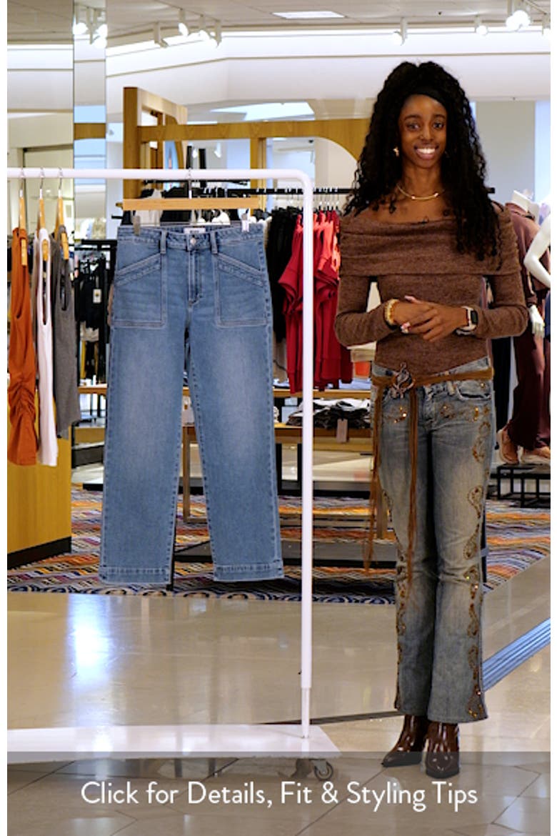 Quincy Ankle Straight Leg Jeans video