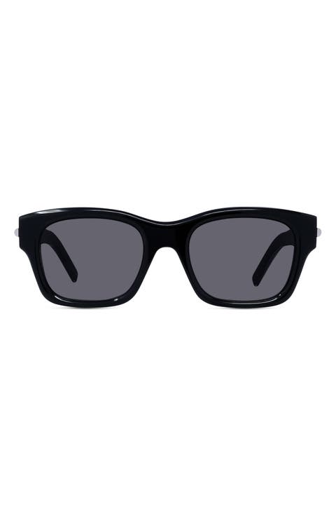 GV One 52mm Rectangular Sunglasses