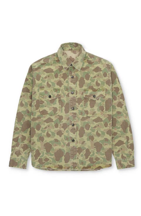 Kenny Cotton Camouflage Overshirt