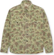 Fortela Kenny Cotton Camouflage Overshirt