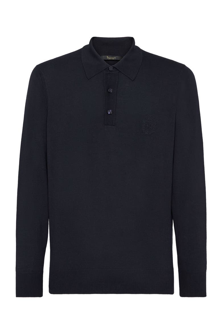 Sweater Crest Men, Main, color, darkblue