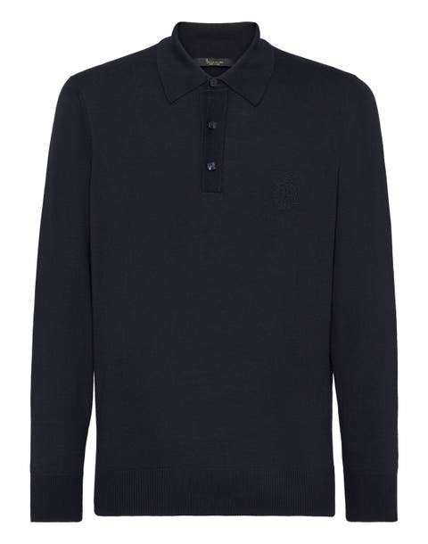 Pullover Polo-Neck Ls Crest Men