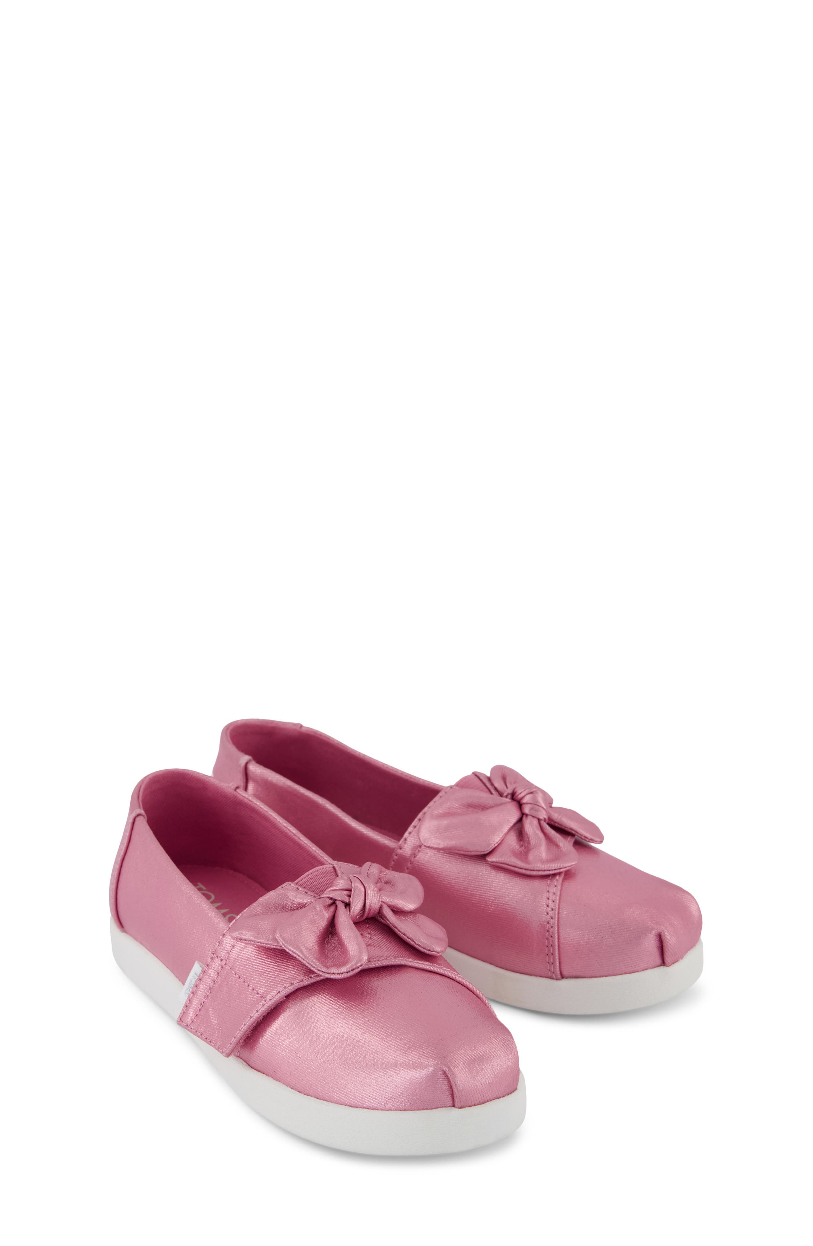 TOMS Kids
 Alpargata Slip-On Shoe, Alternate, color, Pink