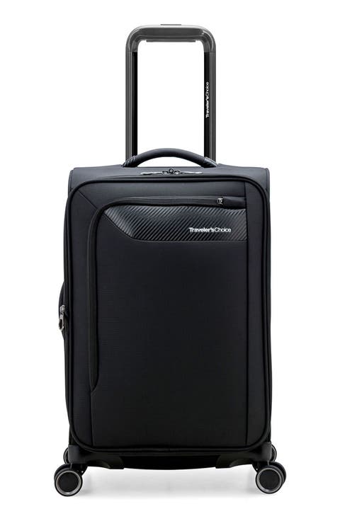 Caymen 22-Inch Spinner Carry-On with USB Port