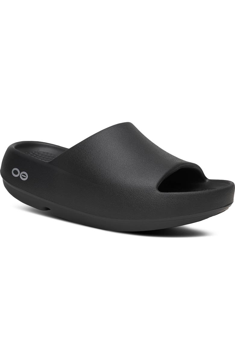 Oofos OOahh+ Slide Sandal, Main, color,